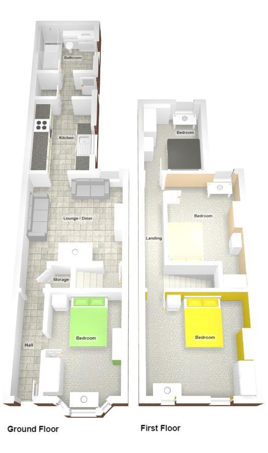 Find A Spacious And Stylish Escape In The City Centre At Sturgess House, Perfect For Longer Stays! Stoke-on-Trent 외부 사진